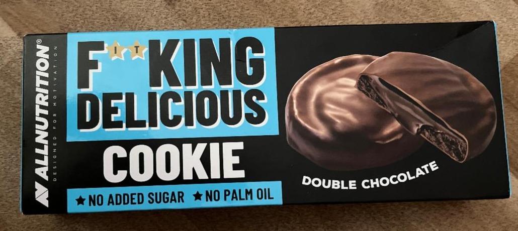 Фото - Fitking cookie double chokolate Allnutrition