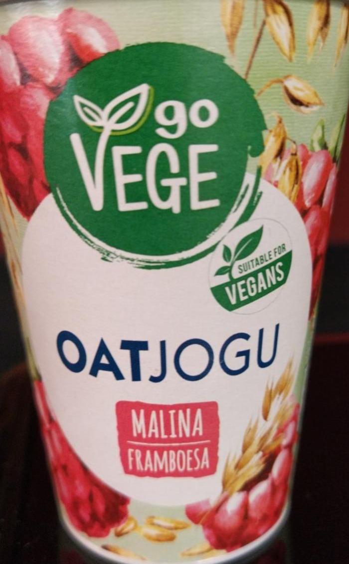 Фото - Йогурт 2.5% OatJogu малина Go Vege