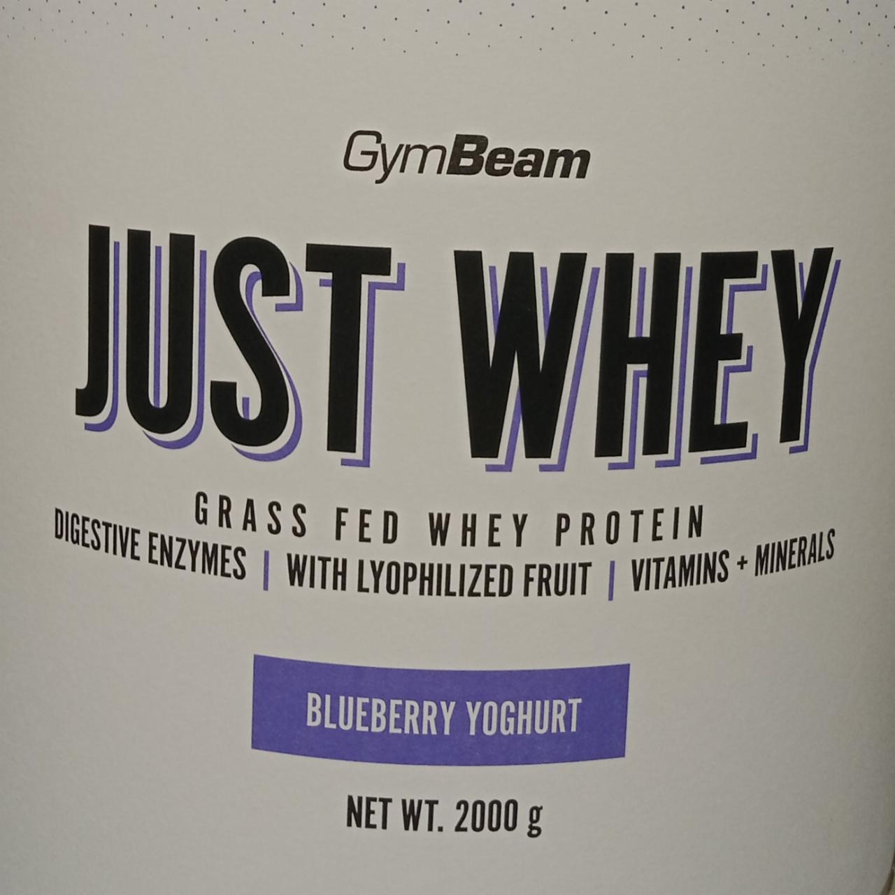 Фото - Протеїн Just Whey смак blueberry yoghurt GymBeam
