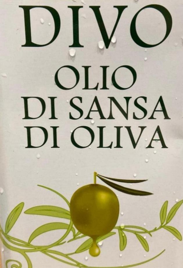 Фото - Оливкова олія Olio di sansa di oliva Divo