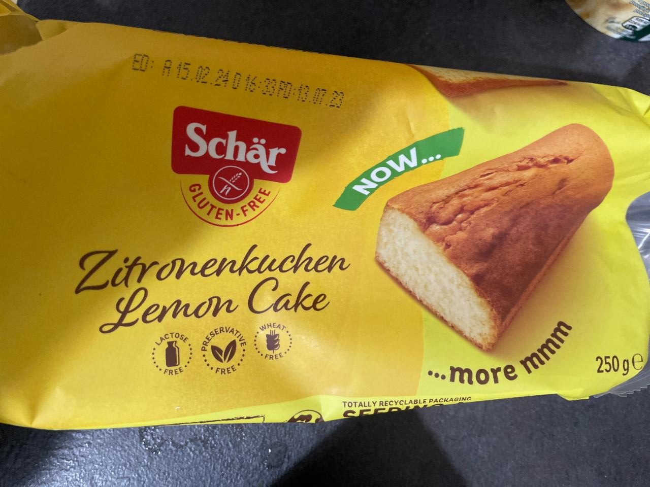 Фото - Кекс бісквітний лимонний Lemon Cake Schär