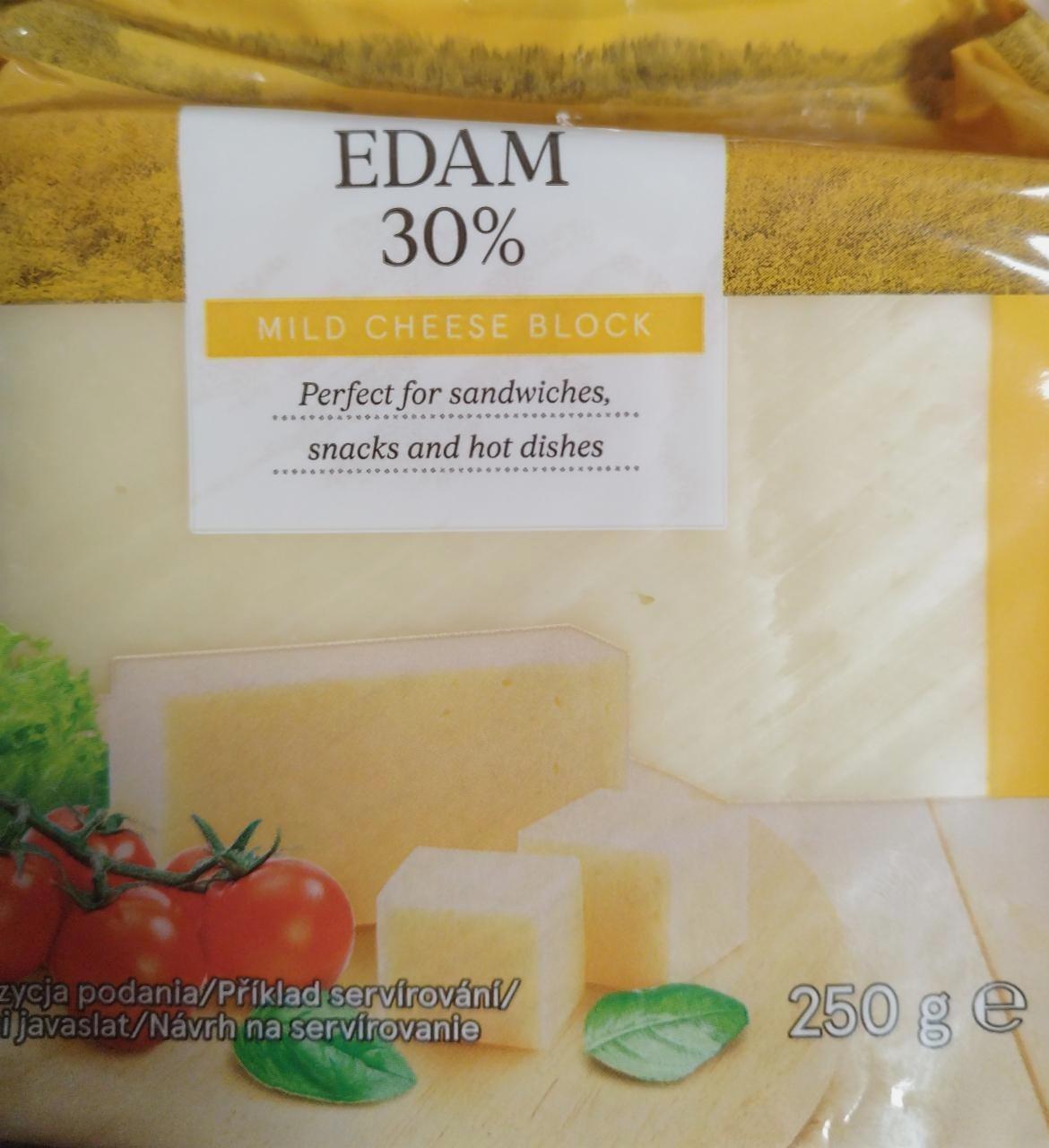 Фото - Edam 30% mild cheese block Tesco