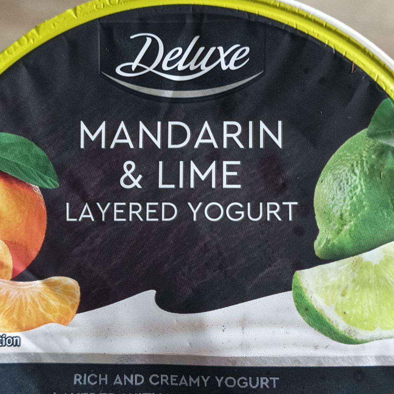 Фото - Mandarin y lime layered yogurt Lidl