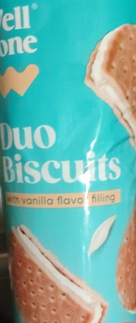 Фото - Печиво естонське Duo Biscuits зі смаком ванілі Lidl