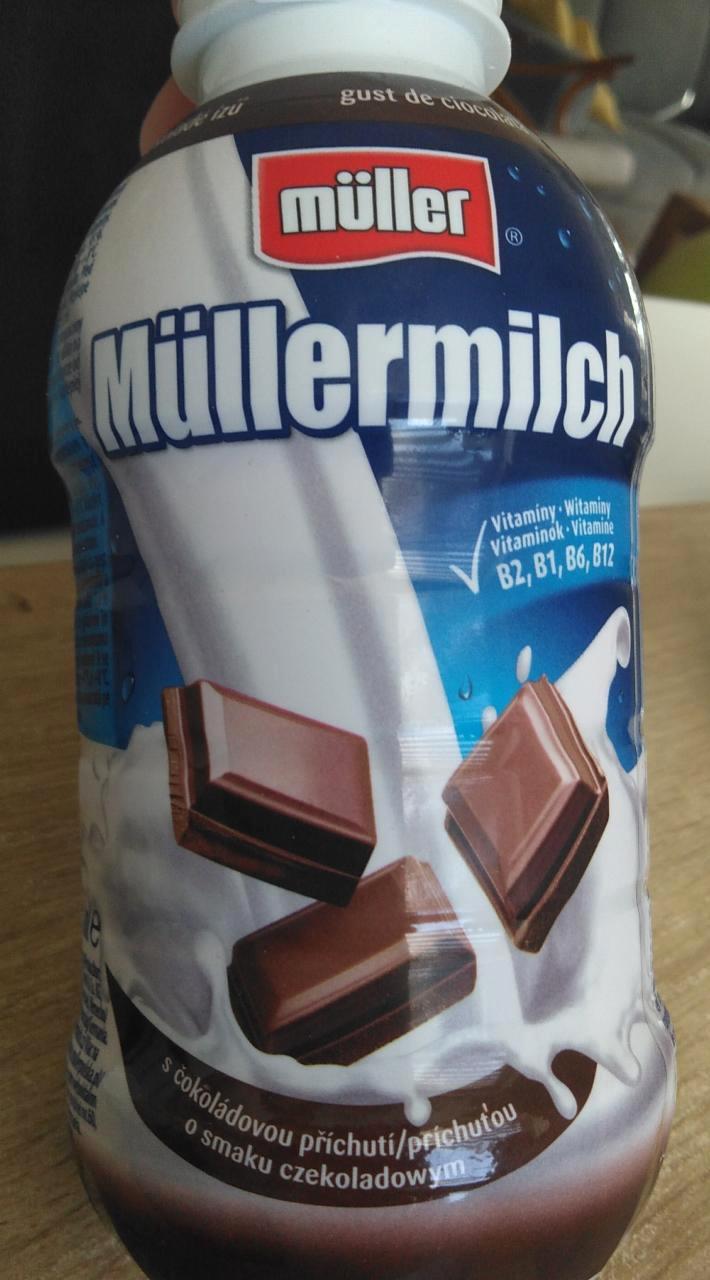 Фото - Müllermilch із шоколадним смаком Müller