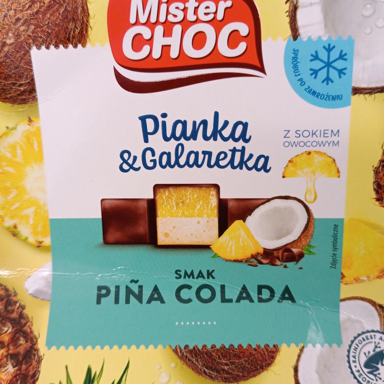 Фото - Цукерки Pianka & Galaretka Pina Colada Mister Choc