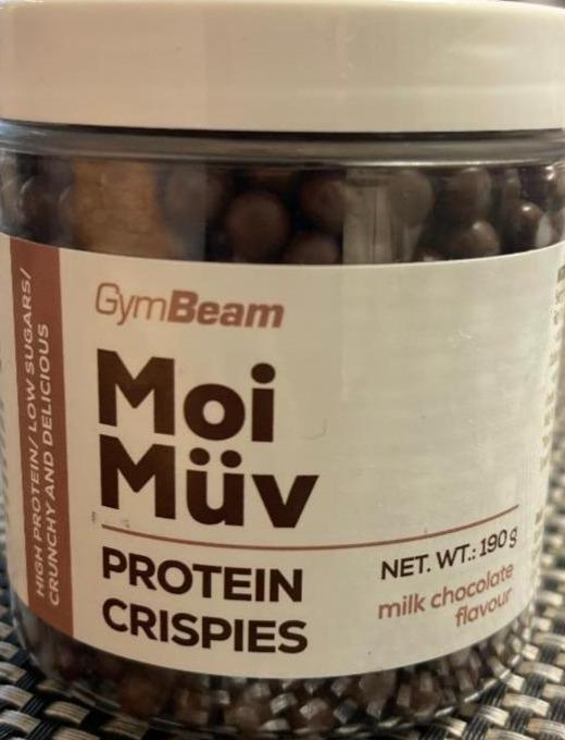 Фото - MoiMüv Protein Crispies mliečna čokoláda GymBeam