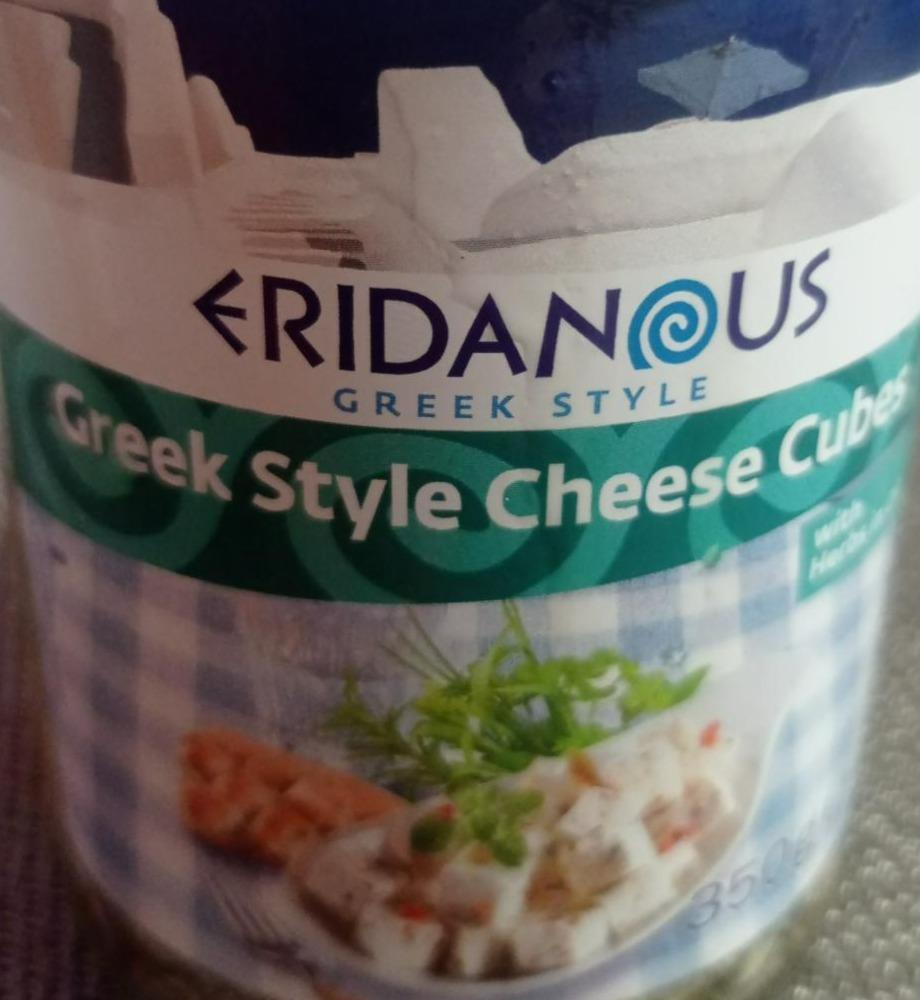 Фото - Сир Фета Greek Style Cheese Cubes Eridanous