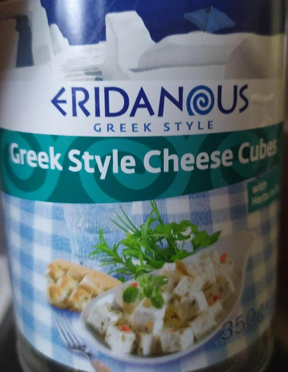 Фото - Сир Фета Greek Style Cheese Cubes Eridanous