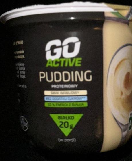 Фото - Pudding proteinowy o smaku waniliowym Go Active
