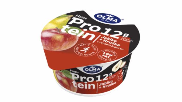 Фото - High Protein 12g Jablko+Hruška v řeckém jogurtu Olma