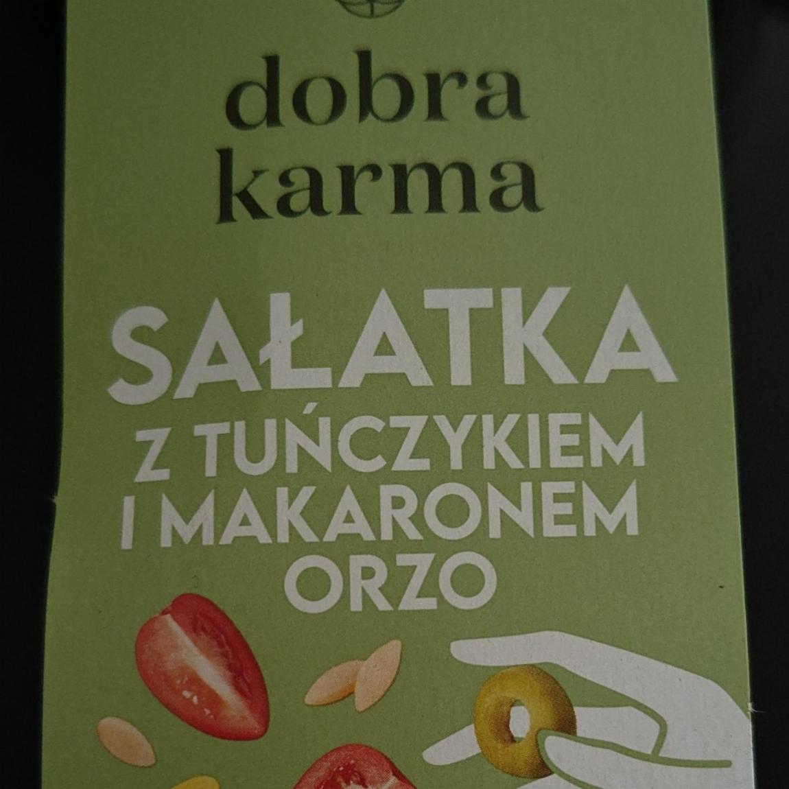 Фото - Salatka z tunczykiem i makaronem orzo Dobra Karma
