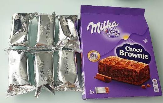 Фото - Шоколадний брауні Choco Brownie Мілка Milka