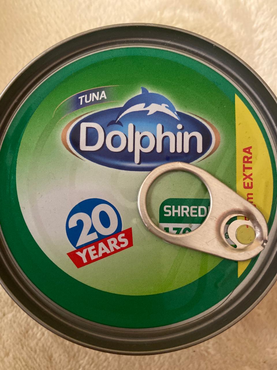 Фото - Тунець в рослинній олії Tuna Shredded Dolphin