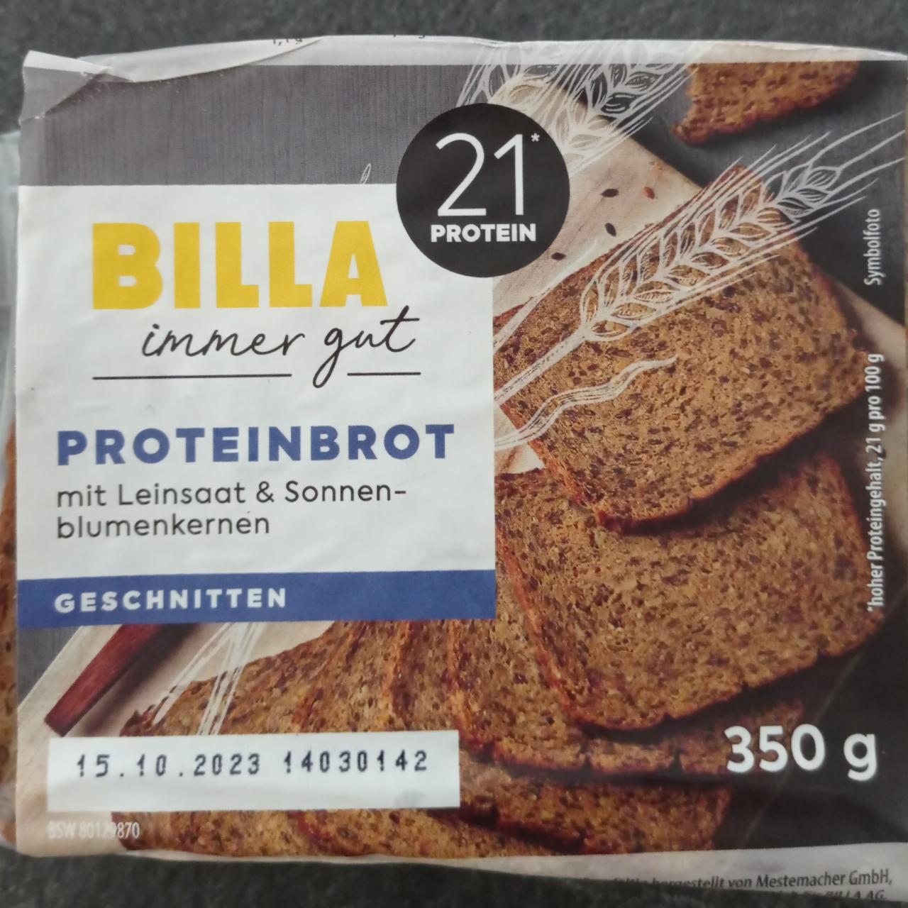 Фото - Хліб протеїновий Proteinbrot Billa