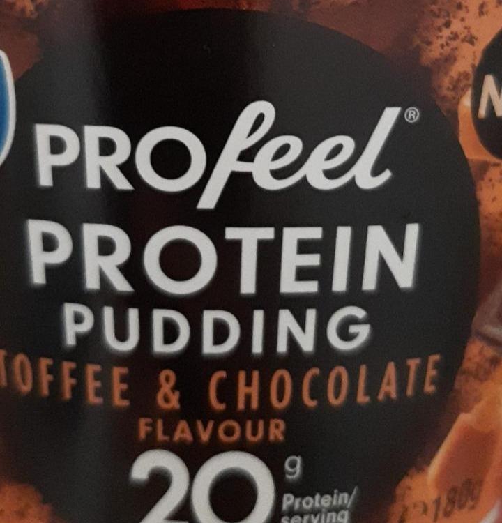 Фото - Profeel Protein Pudding Toffee&Chocolate flavour Valio