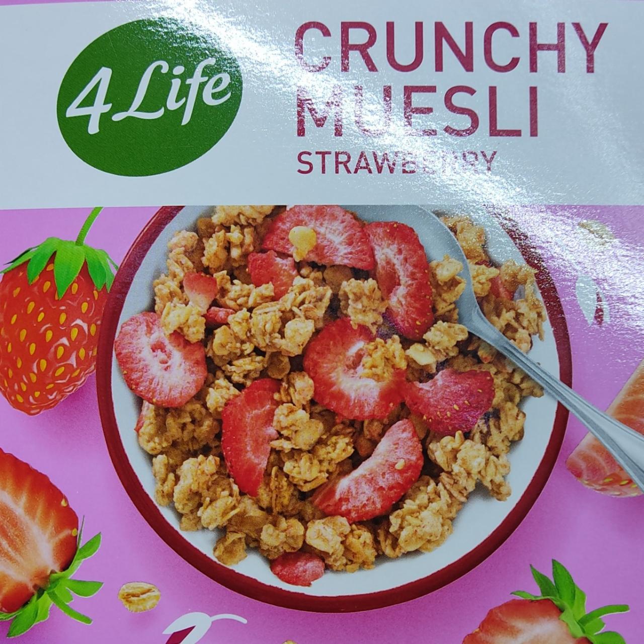 Фото - Мюслі вівсяні зі смаком полуниці Crunchy Muesli Strawberry 4Life