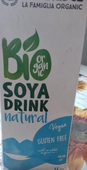 Фото - Молоко вівсяне Bio Soya Drink Natural