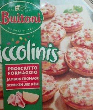Фото - Міні піца Piccolinis з сиром та шинкою Buitoni