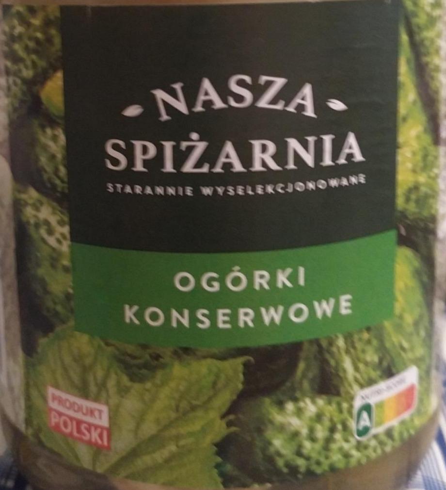 Фото - Огірки консервовані пастеризовані Nasza Spiżarnia