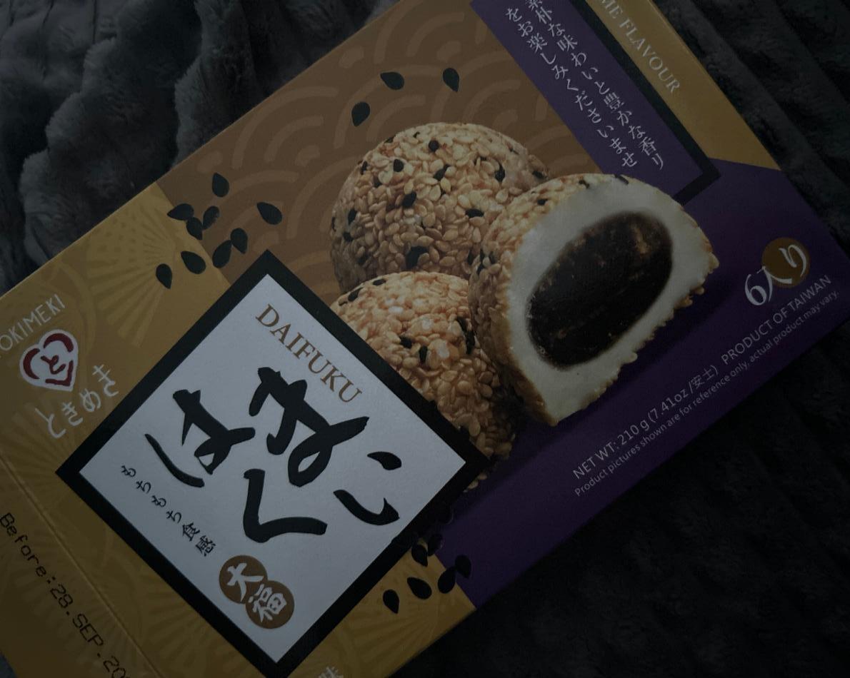 Фото - Mochi Ciastka obtoczone sezamem z pasta sezamowa Tokimeki