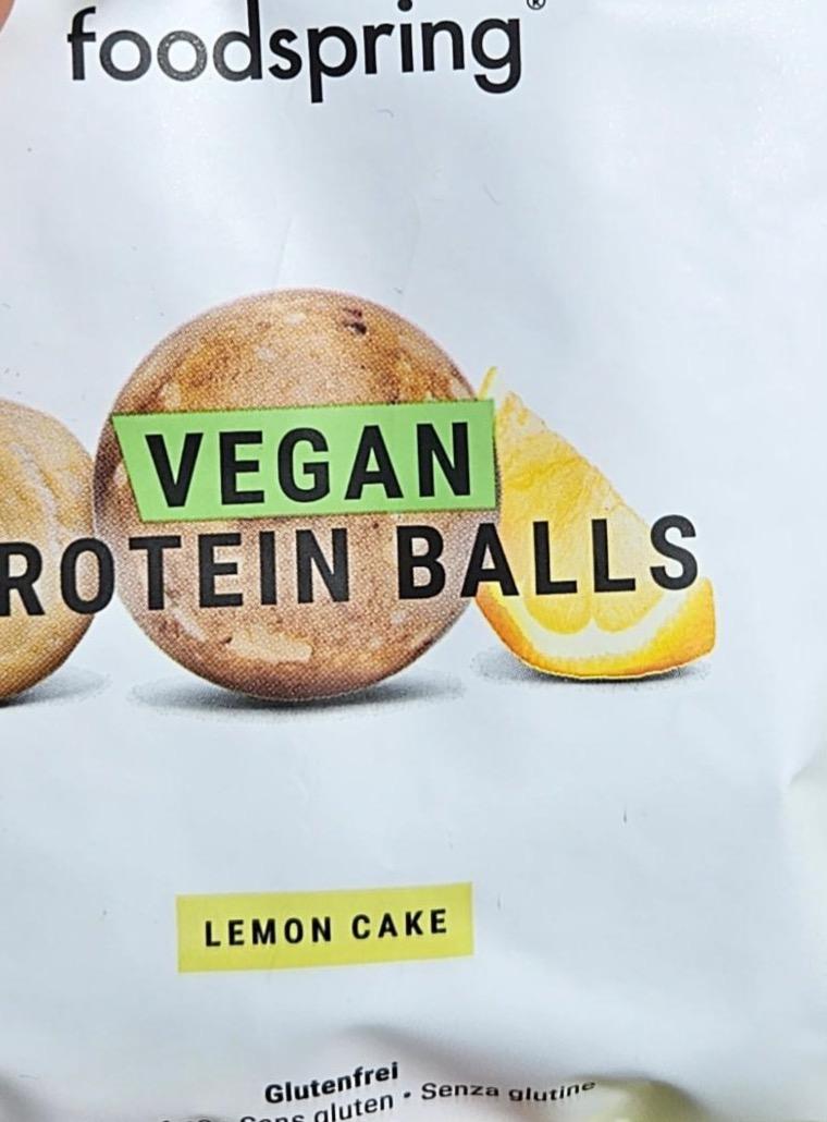 Фото - Vegan protein balls Foodspring