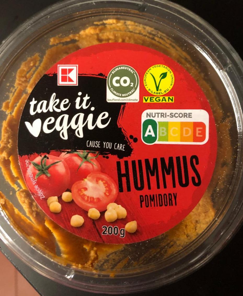 Фото - Хумус з помідорами Hummus K-Take It Veggie