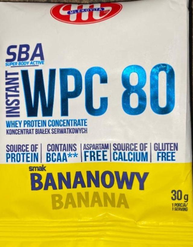 Фото - Super Body Active WPC 80 Whey Protein Concentrate smak Truskawkowy Mlekovita