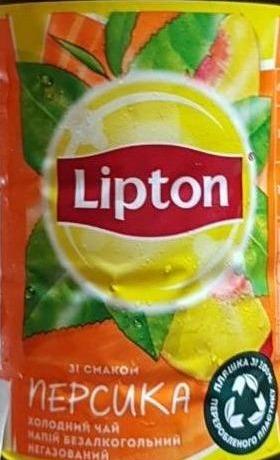 Фото - Чай холодний персик Ice Tea Lipton