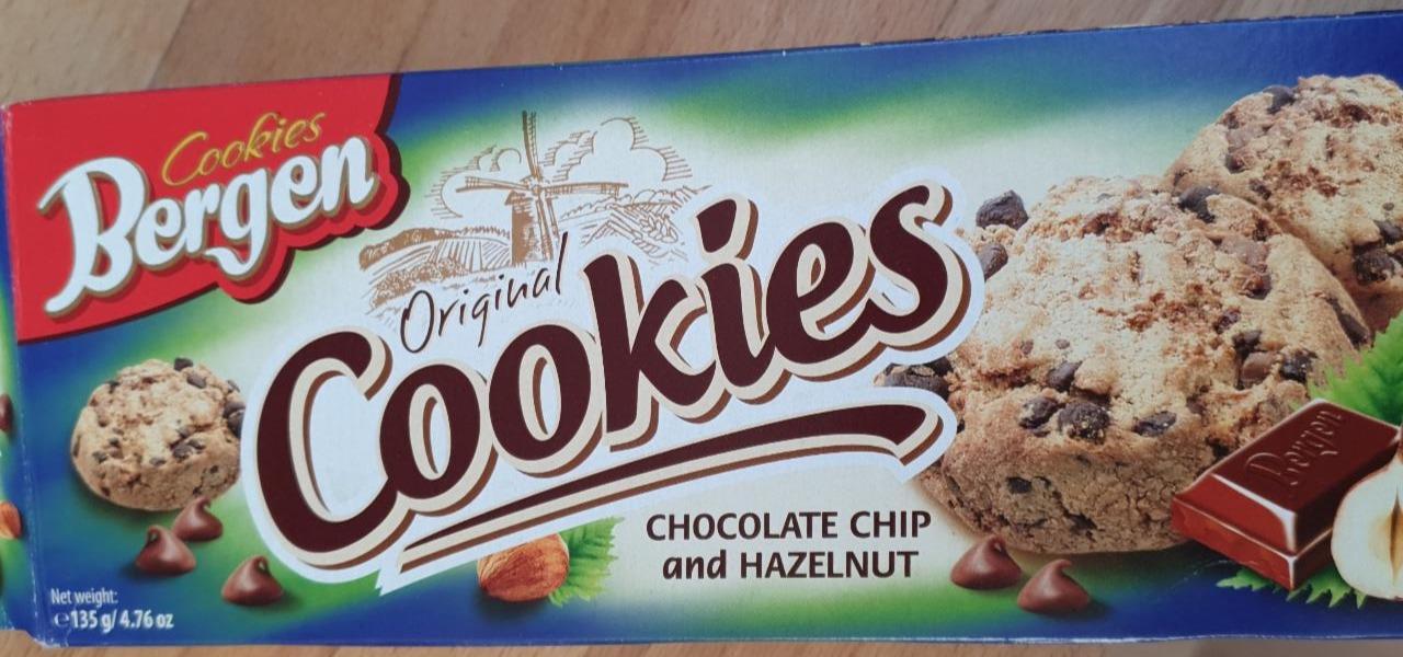 Фото - original cookies chocolate chip and hazelnut Bergen