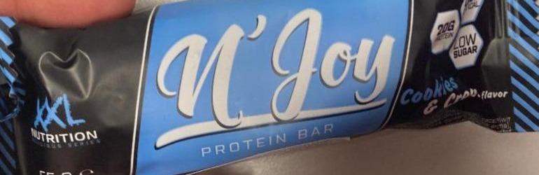 Фото - Батончик протеїновий Protein Bar N'Joy XXL Nutrition
