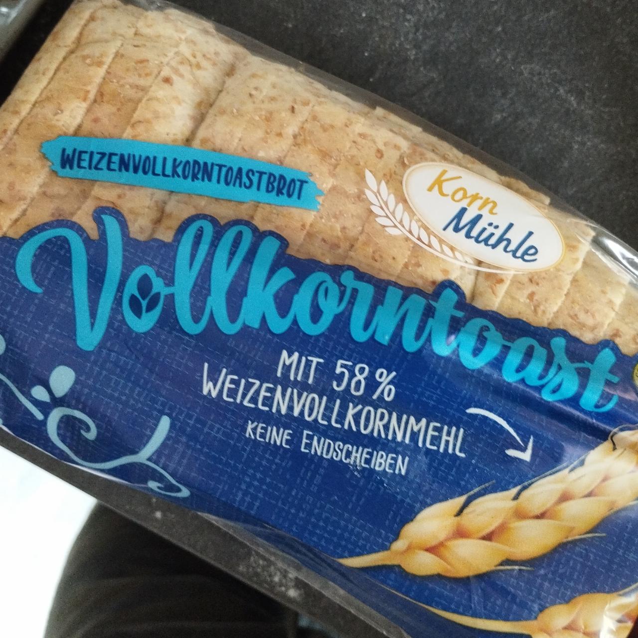 Фото - Хліб тостовий Vollkorntoast Korn Mühle