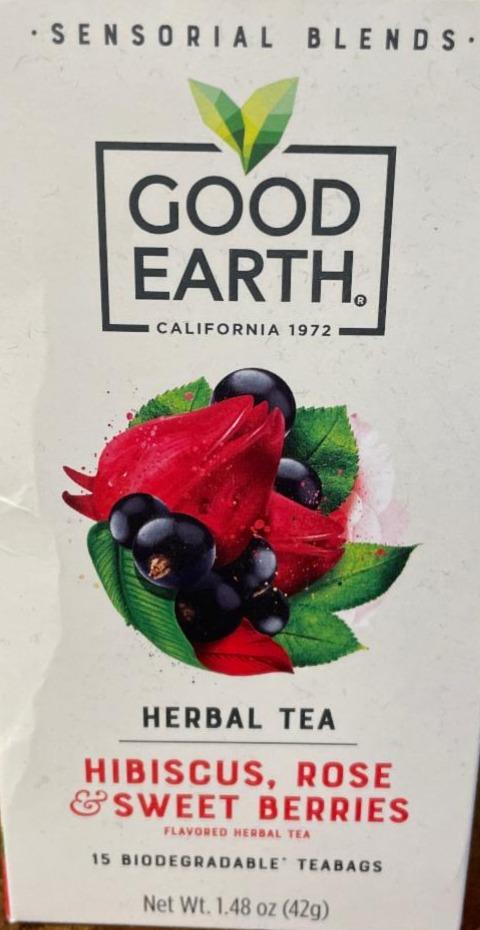 Фото - Herbal Tea Hibiscus Rose & Sweet Berries Good Earth