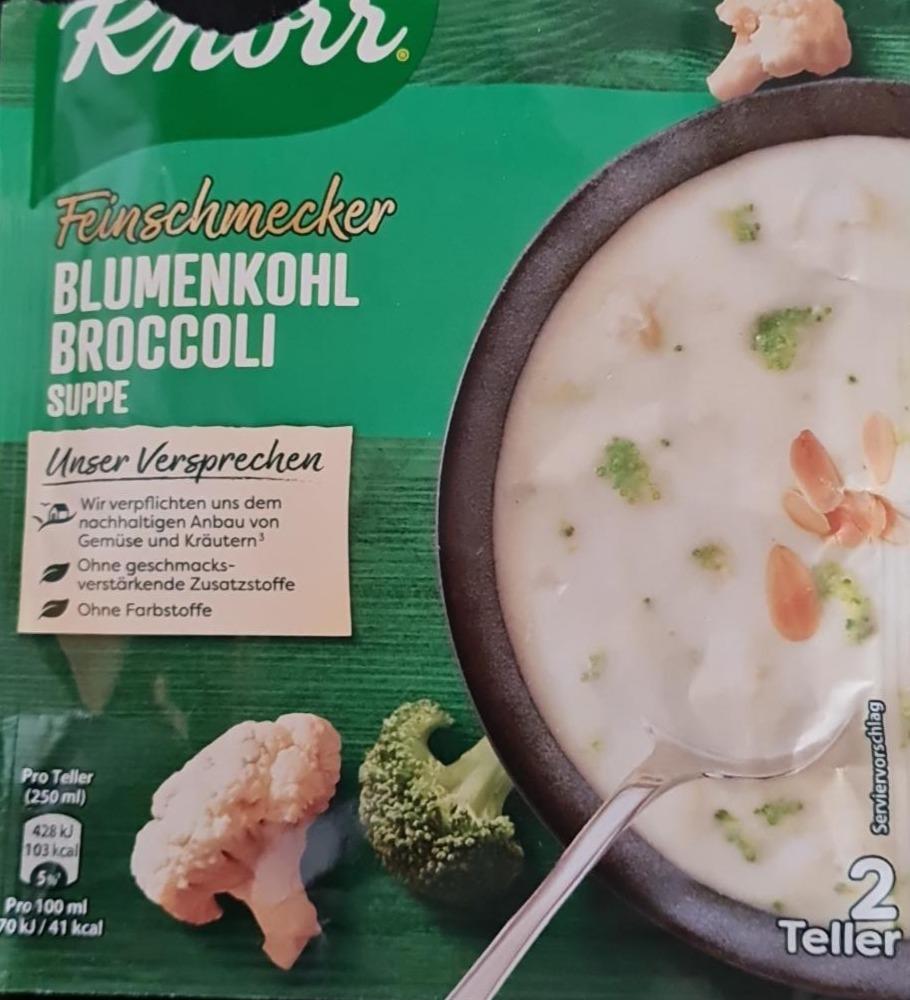 Фото - Суп швидкого приготування Blumenkohl Broccoli Knorr