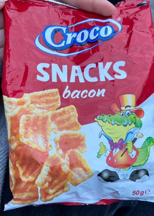 Фото - Snacks bacon Croco