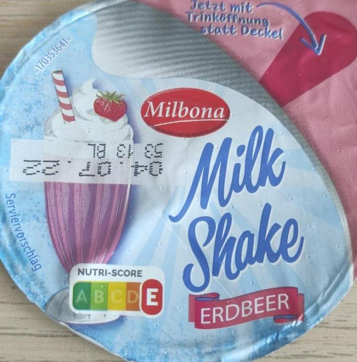 Фото - Коктейль молочний Milk Shake Erdbeere Milbona