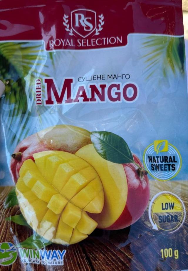 Фото - Сушене манго Mango Royal Selection