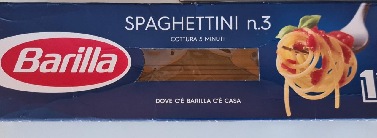 Фото - spaghettini n.3 Barilla