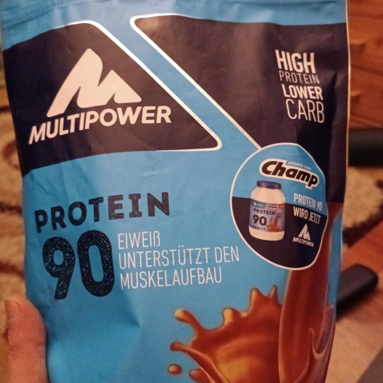 Фото - Протеїн з шоколадним смаком Protein 90 Schoko Multipower