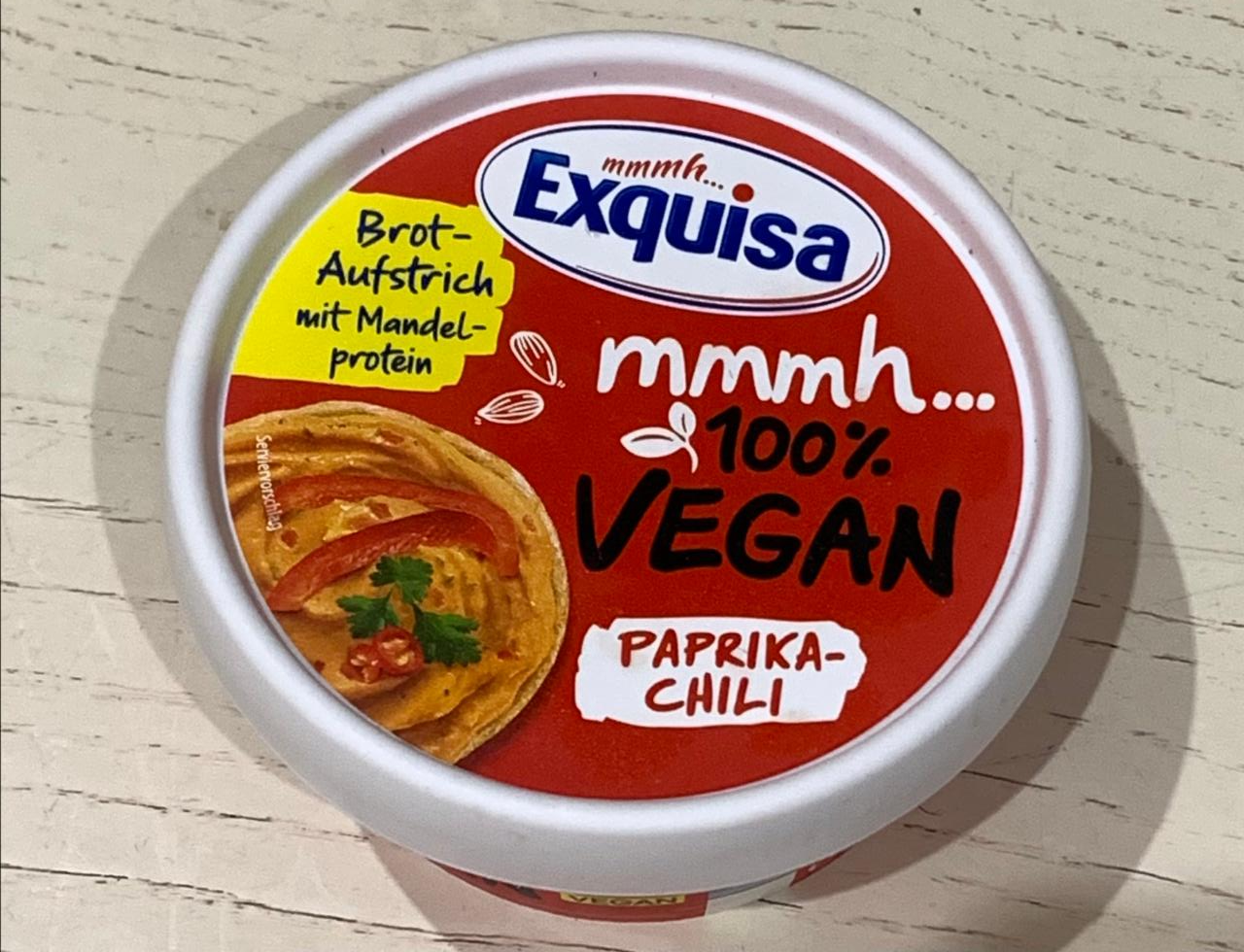 Фото - Намазка веганська Paprika-Chili 100% Vegan Exquisa