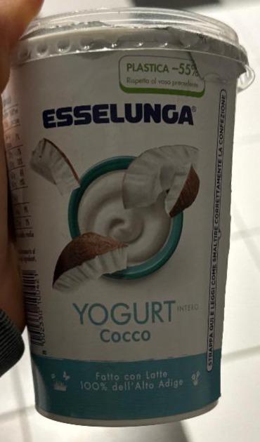 Фото - Йогурт зі смаком кокосу Cocco Esselunga