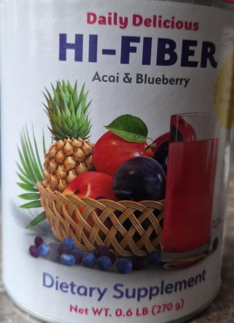 Фото - Hi-Fiber Acai & Blueberry Daily Delicious