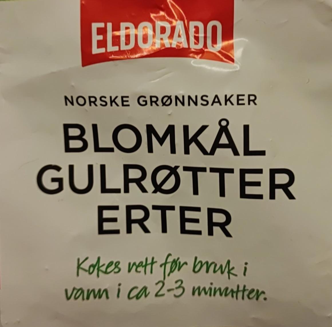 Фото - Blomkål Gulrøtter Etter Eldorado