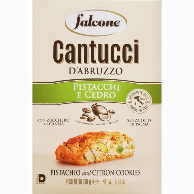 Фото - Печиво з фісташками і цукатами Falcone Cantucci pistacchi e cedro
