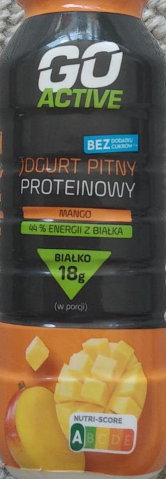 Фото - Jogurt pitny proteinowy mango Go Active