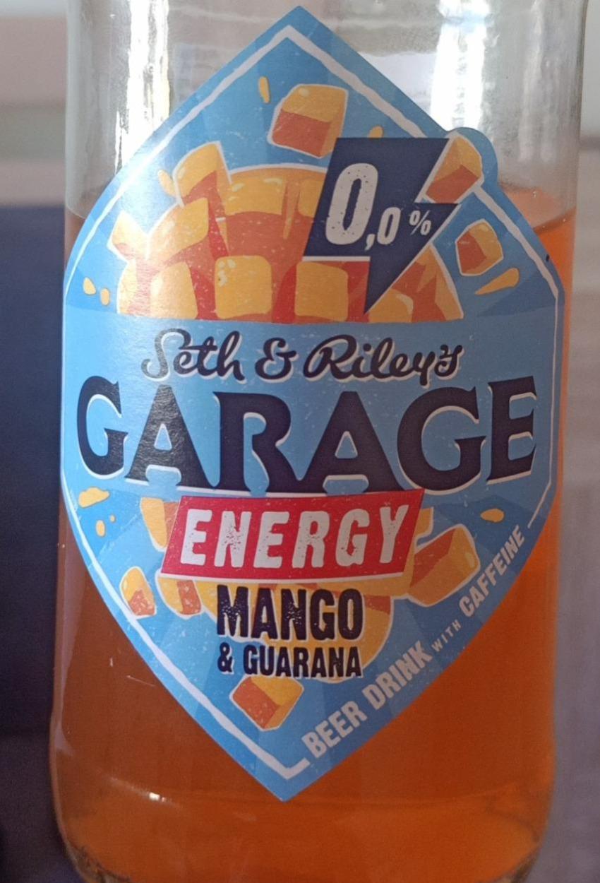 Фото - Напій енергетичний зі смаком манго з гуараною Mango Energy Drink Garage Seth & Riley's Garage