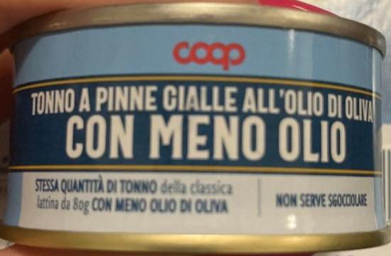 Фото - Тунець в оливковій олії Coop