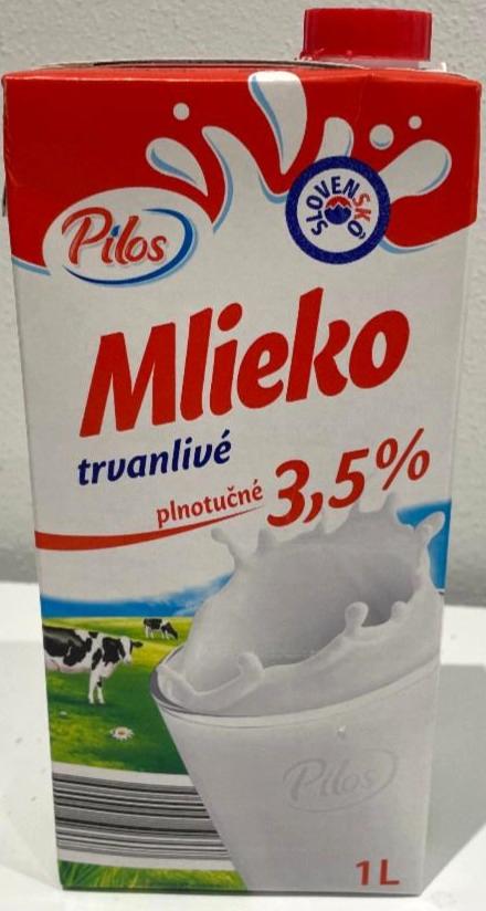 Фото - čerstvé mléko plnotučné 3.5% Pilos