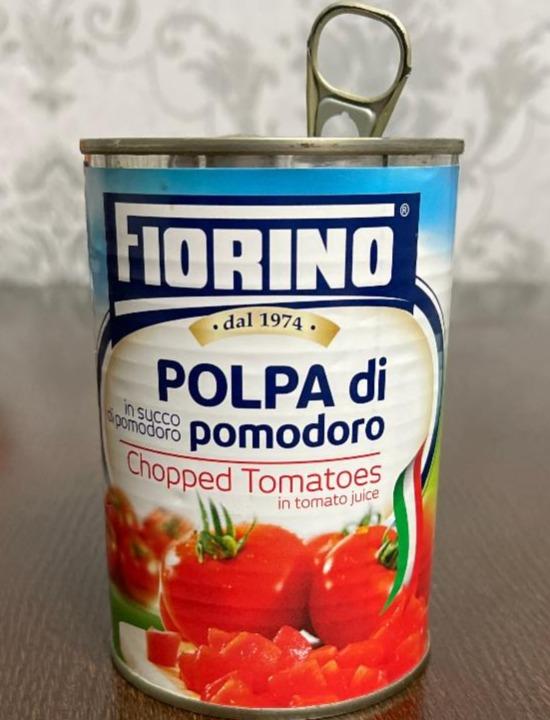 Фото - Томати очищені різані Polpa di pomodoro Fiorino
