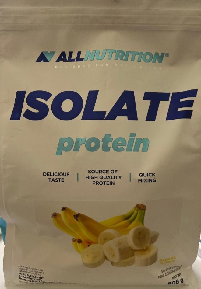 Фото - Ізолят сироваткового протеїну Isolate protein Allnutrition